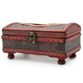 Tissue Box Classic Glamour with legs - Vintage-Style Decorative Storage