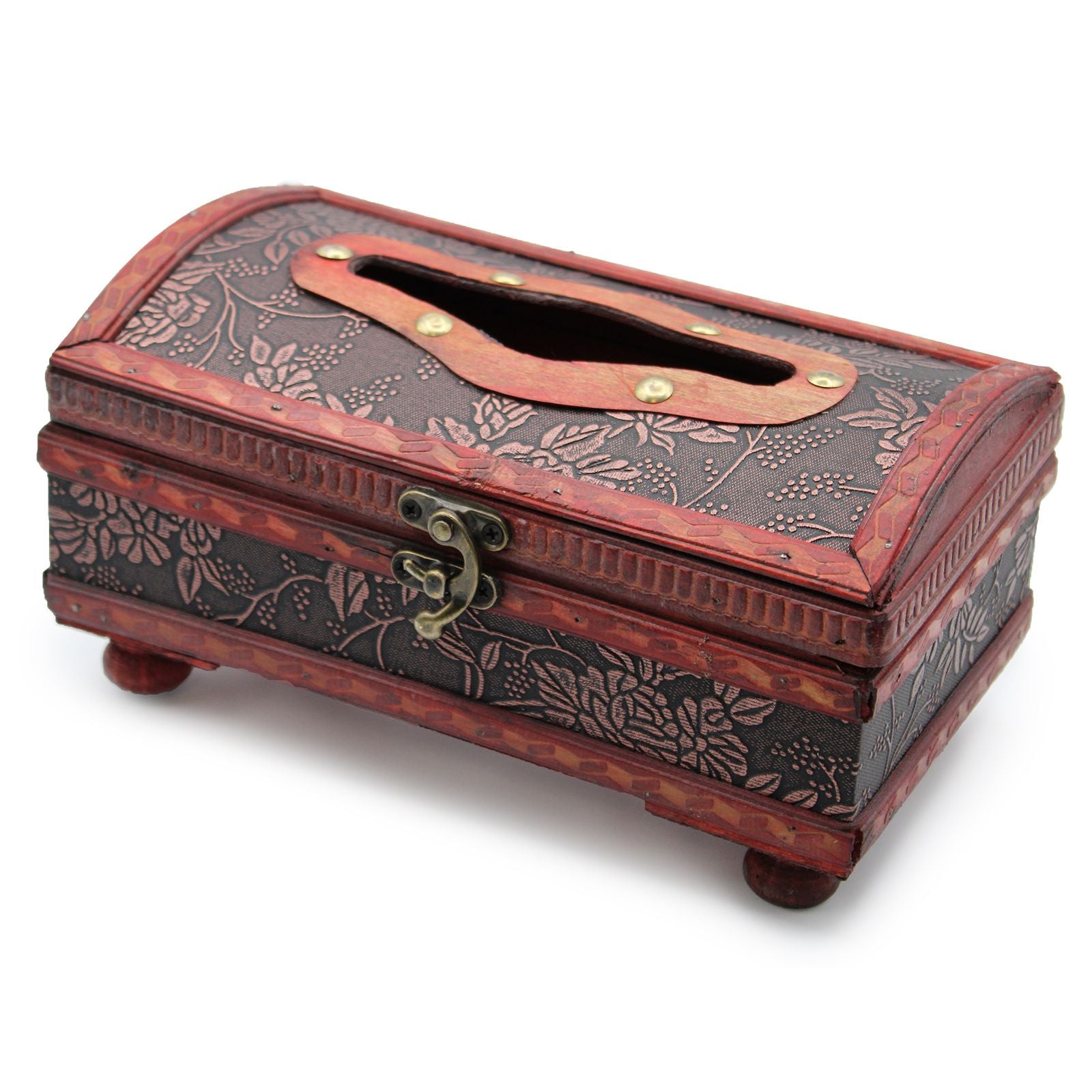 Tissue Box Classic Glamour with legs - Vintage-Style Decorative Storage