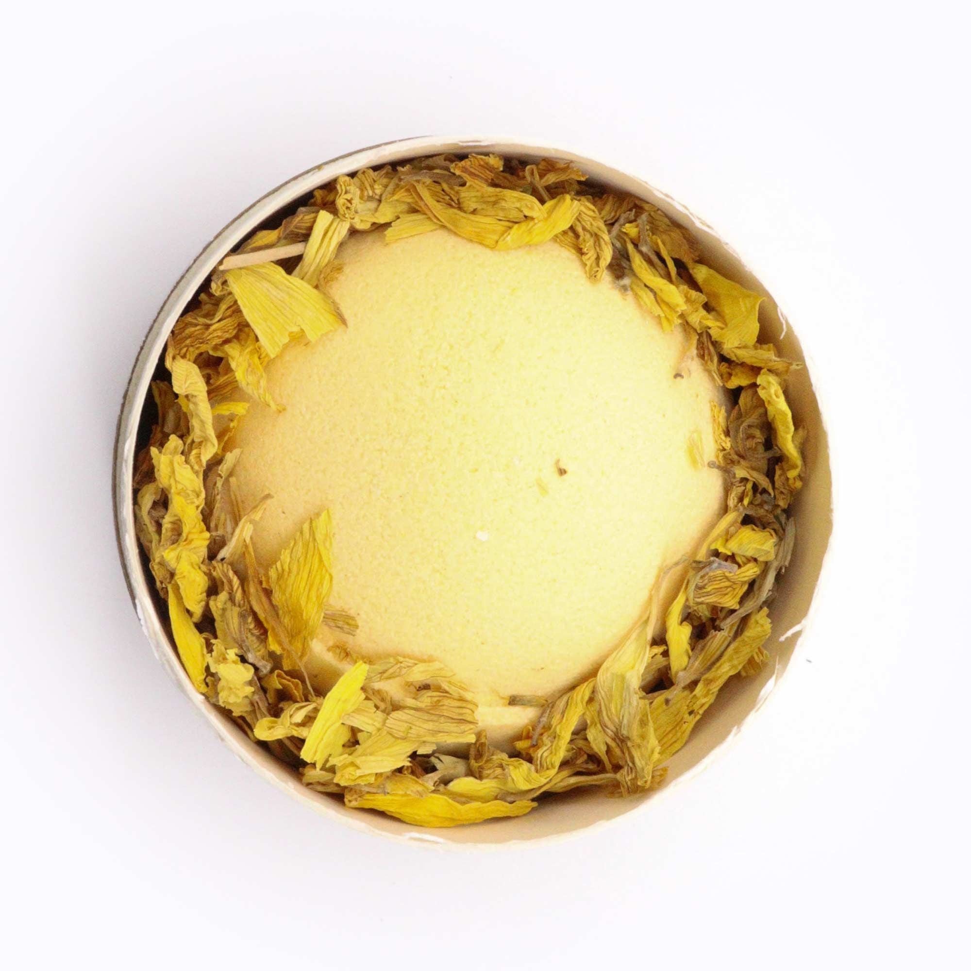 Sunflower Serenity - Bath bomb, sea salt & flower petals set