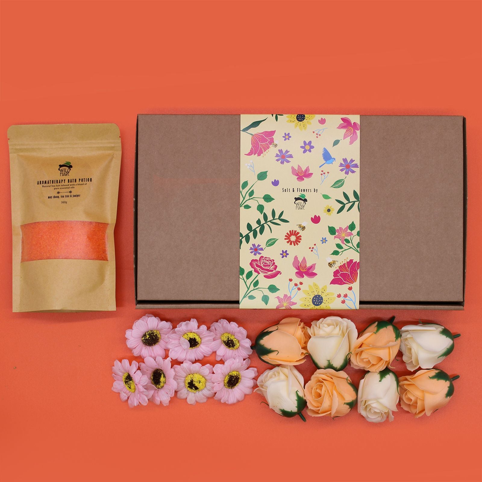 Salt Soak Set - Total Detox - bath salt and soap