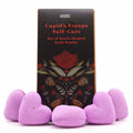 Cupids Escape Self Care Bath Heart Gift Set - bath bombs