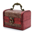 Large Colonial Boxes - Floral Embossed Decorative Storage