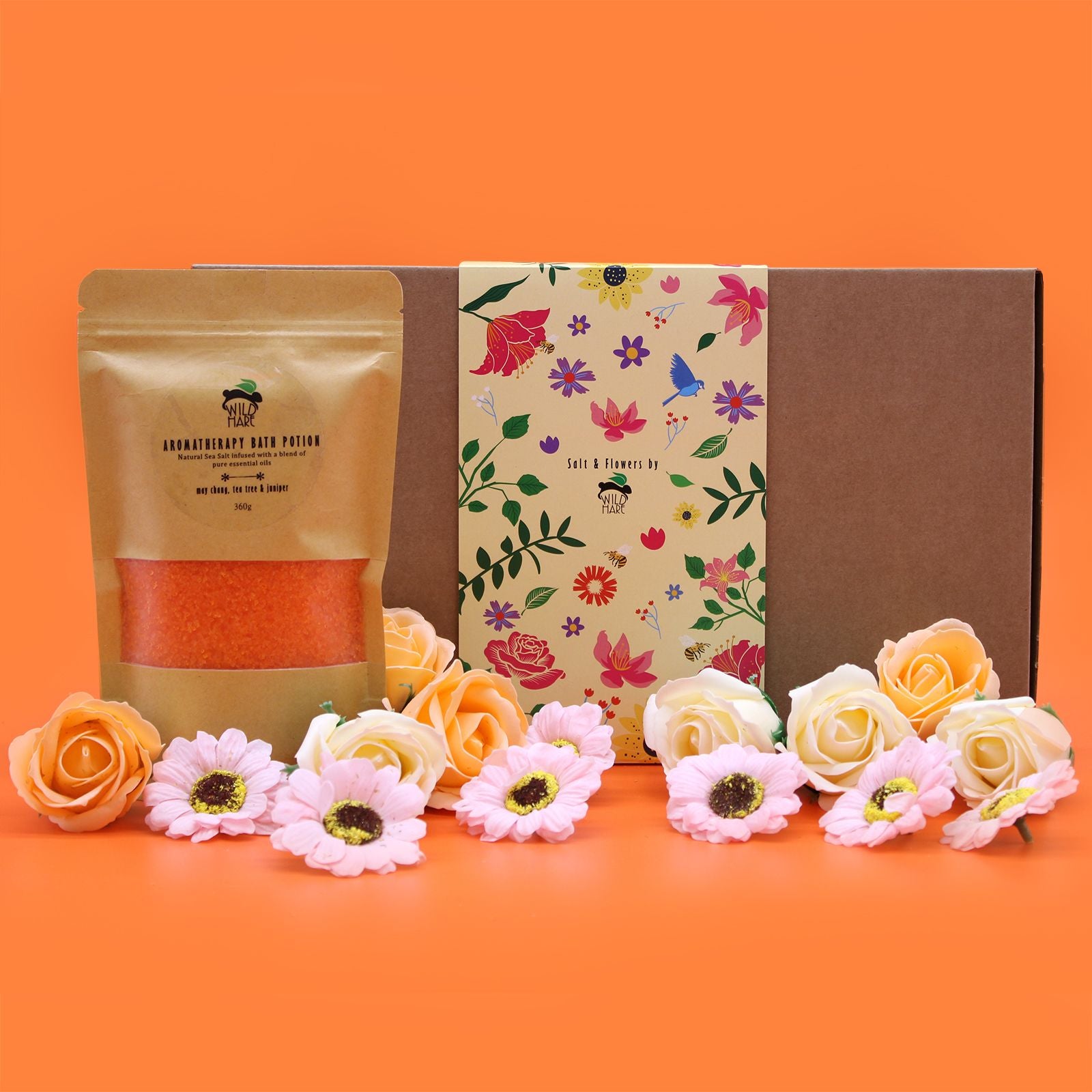 Salt Soak Set - Total Detox - bath salt and soap