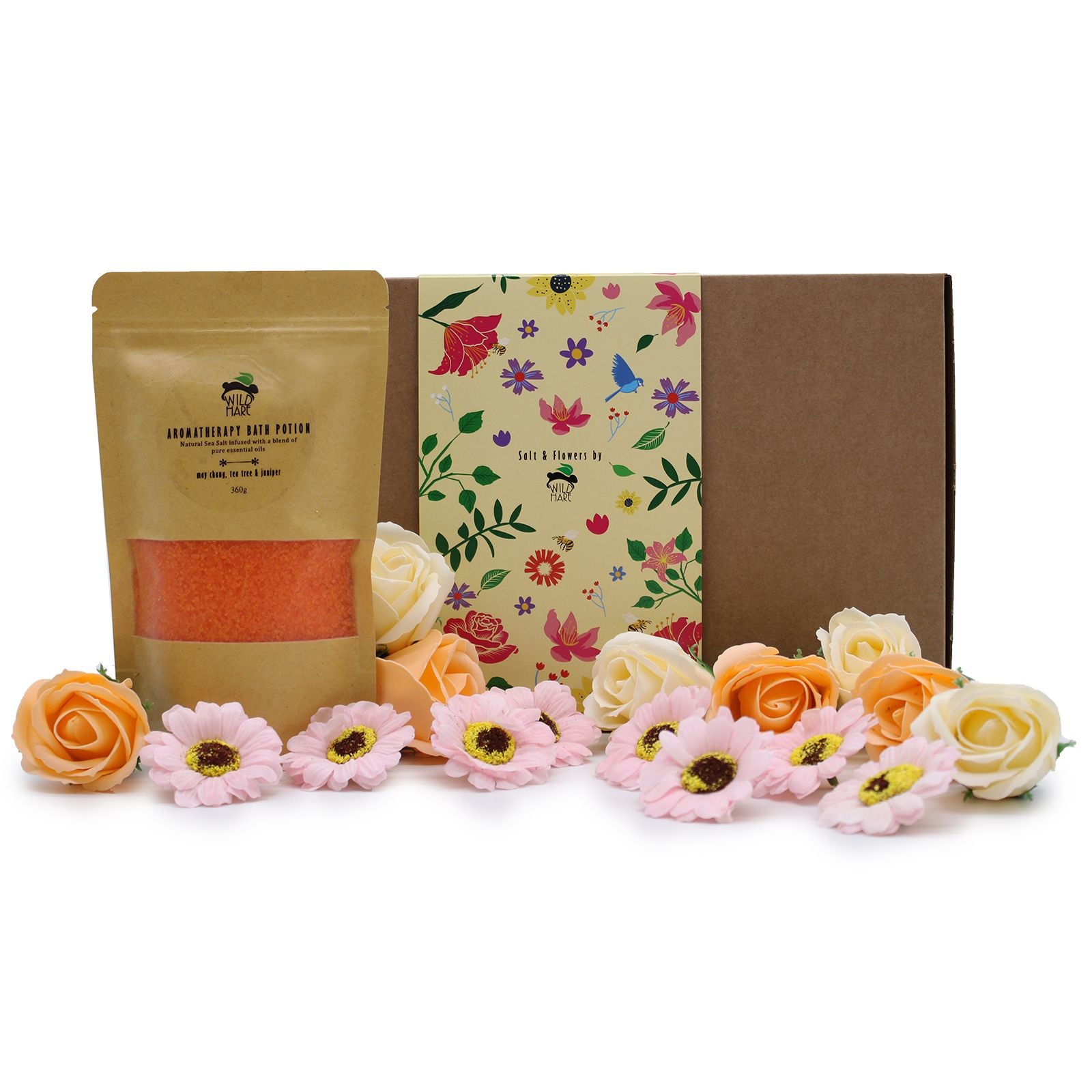 Salt Soak Set - Total Detox - bath salt and soap