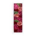 Long Box - Vintage Roses - Soap Flower Gift Round Box