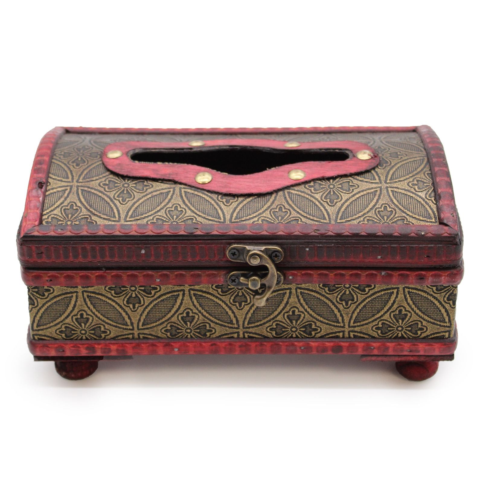 Tissue Box Classic Glamour with legs - Vintage-Style Decorative Storage