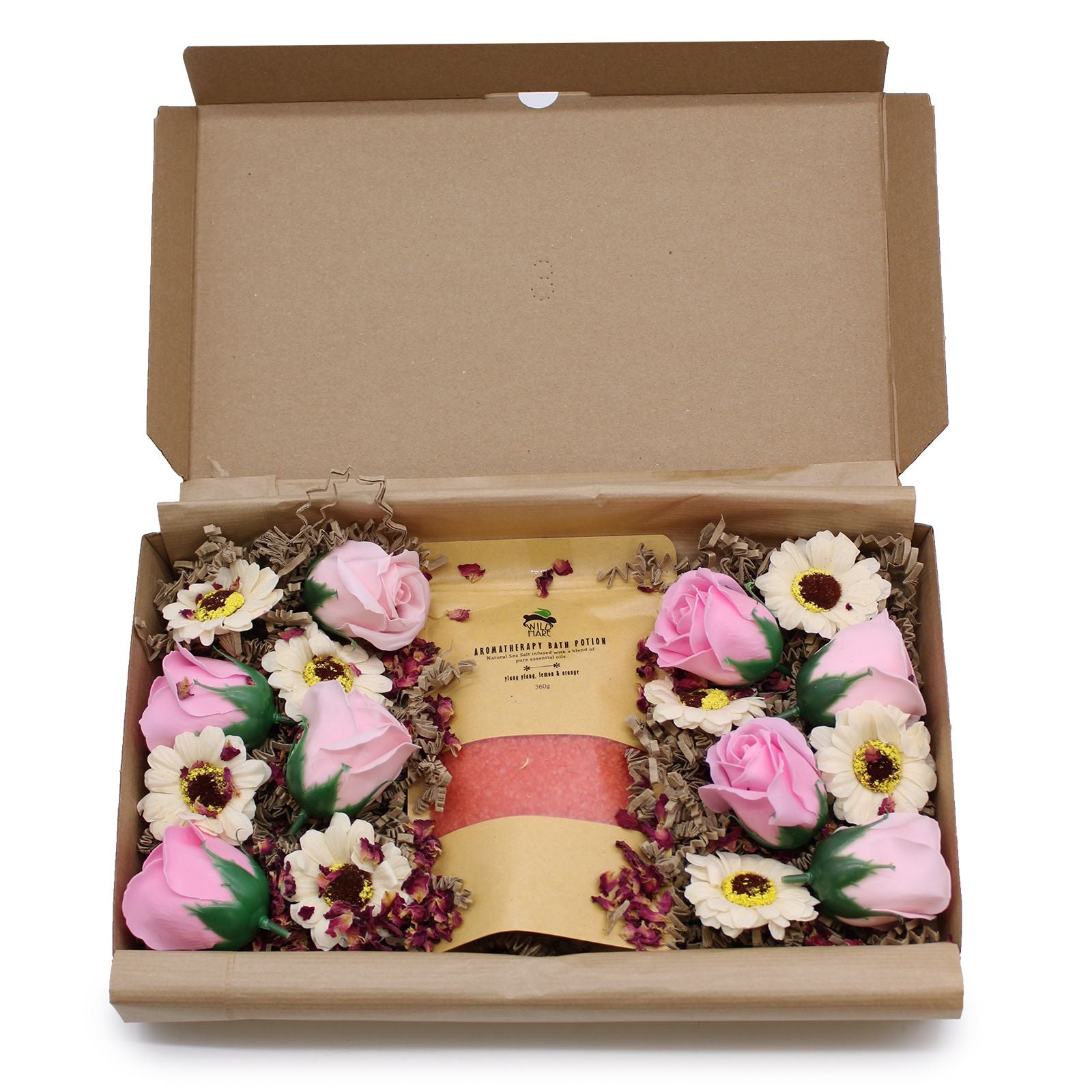 Salt Soak Set - Passion - bath salt and soap