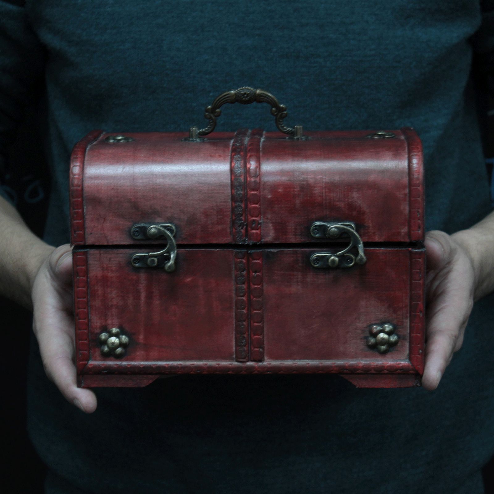 Large Classic Chest - Set of 3 - Large & 2 Small Storage Boxes