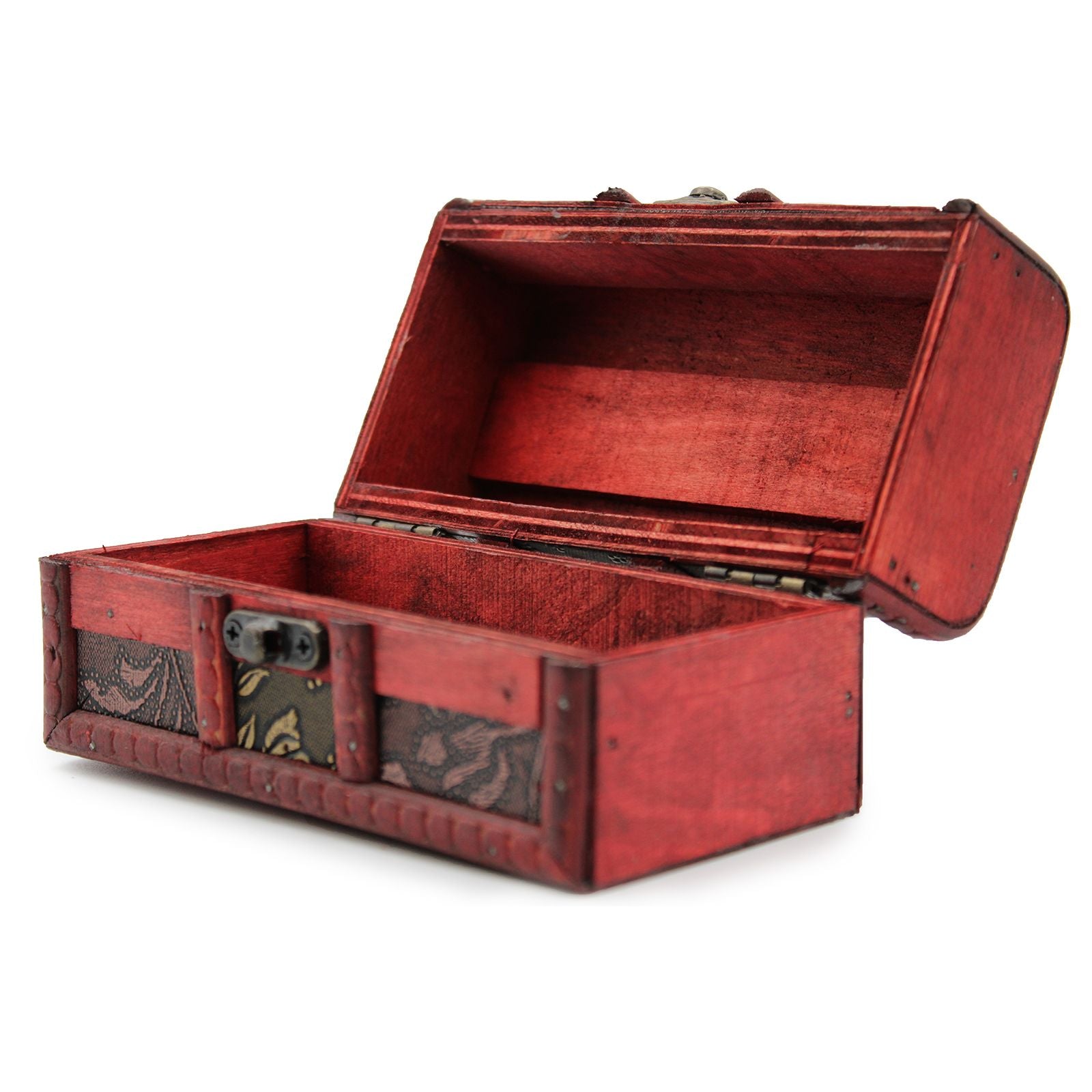 Large Colonial Boxes - Gold Panel Decorative Storage