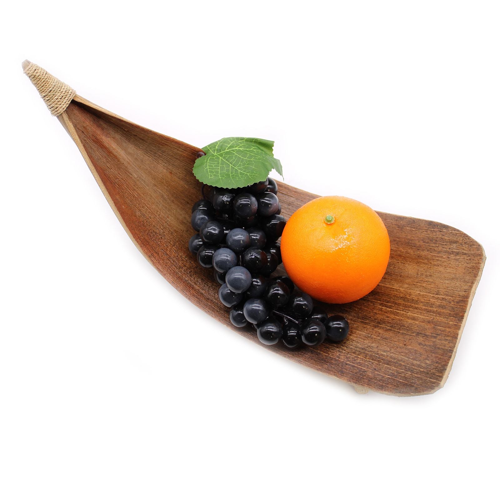 Coconut Leaf Fruit Bowl Set of 3 - Handcrafted Sustainable Decorative Homeware (Natural)