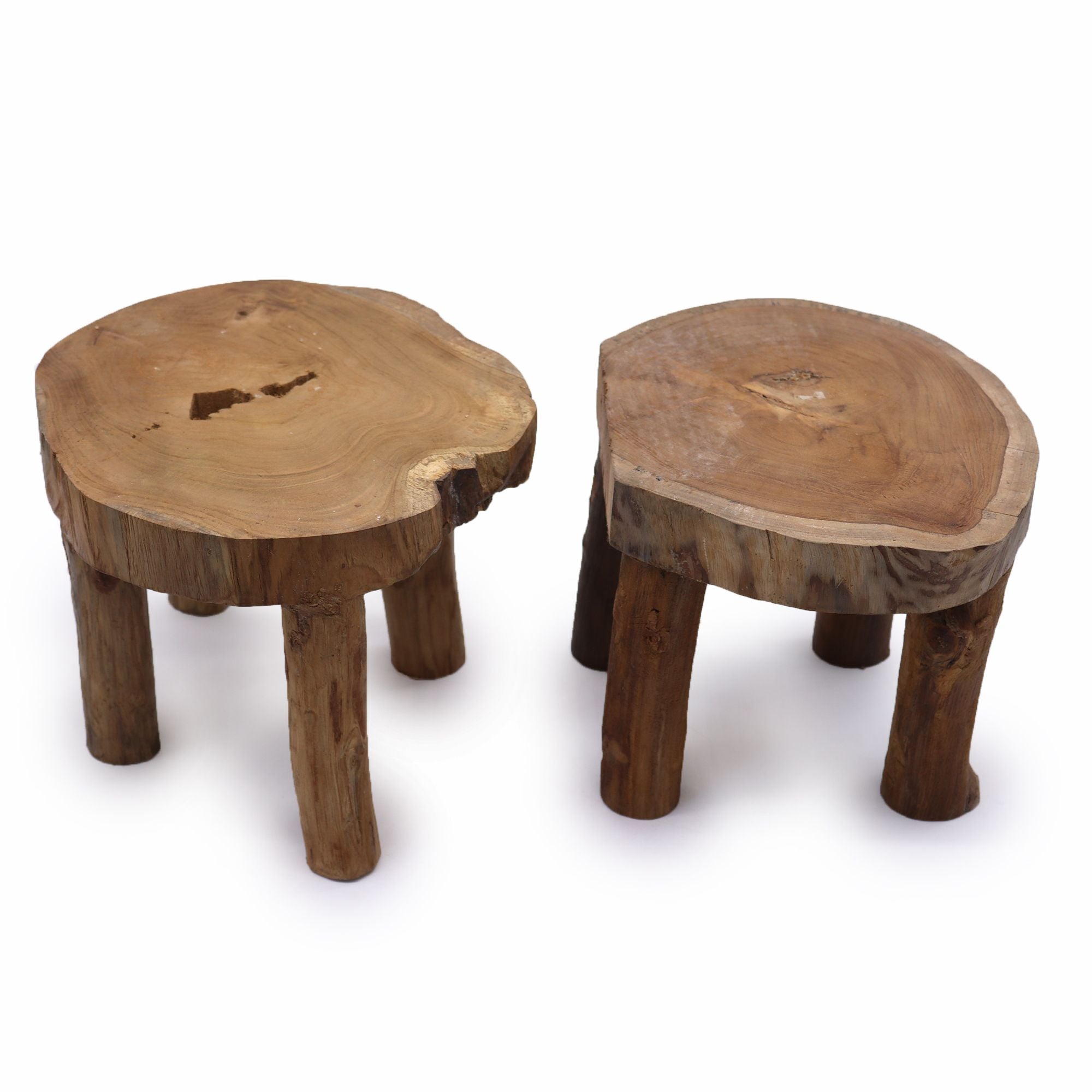 Higher Teak Wood Pad Display Set of 2 - 27x20cm