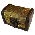 Medium Colonial Box - Vintage Chest in Gold