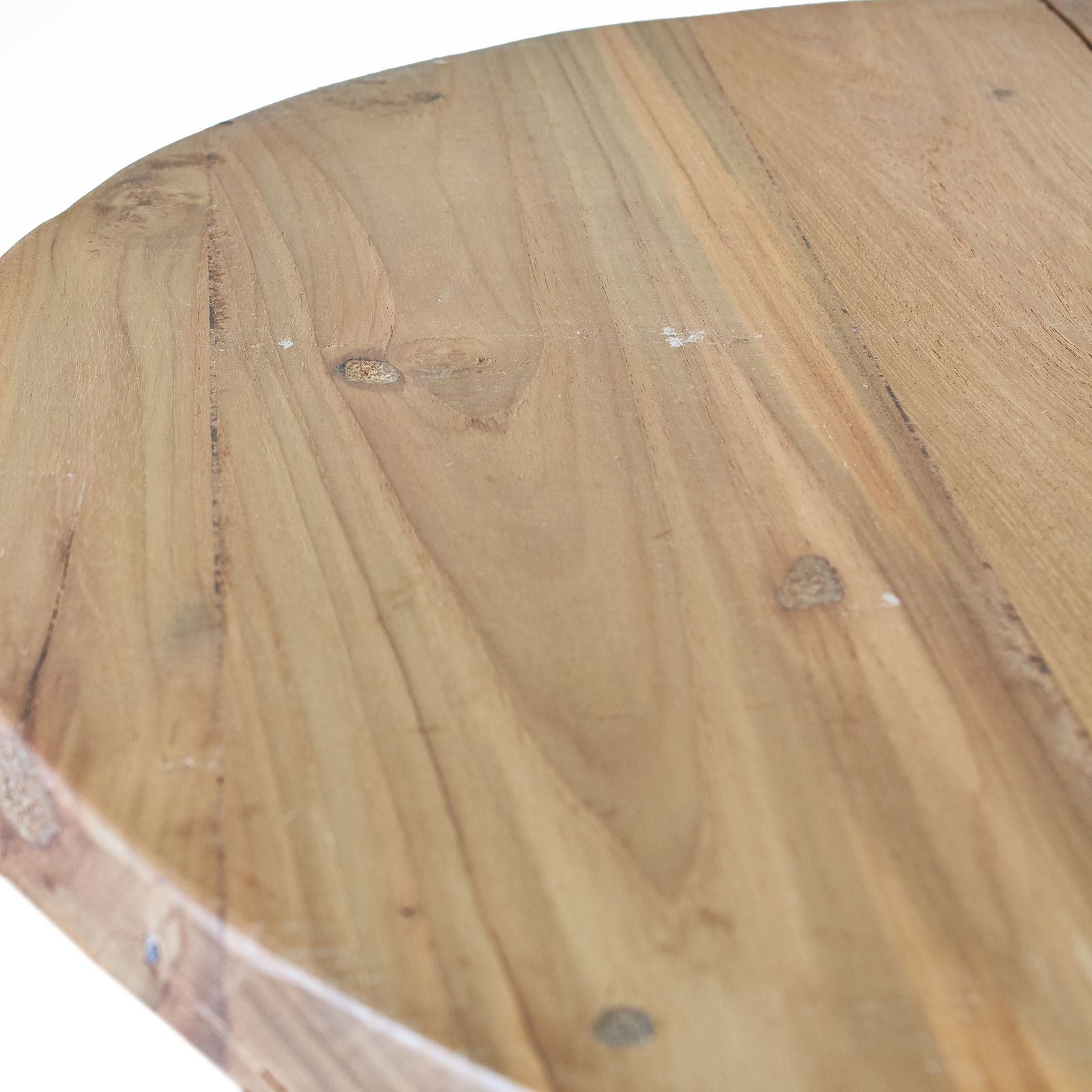 Round Folding Coffee Table - 50cm | Recycled Teak Wood – Handcrafted in Bali