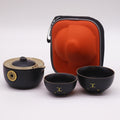 Money Cat Teapot Set with 2 Cups & Travel Case – Ceramic Lucky Cat Tea Set