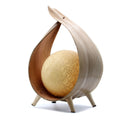 Natural Coconut Lamp - Natural Wrapover - Handcrafted & Eco