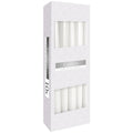 Taper Candle - White - ten candles set