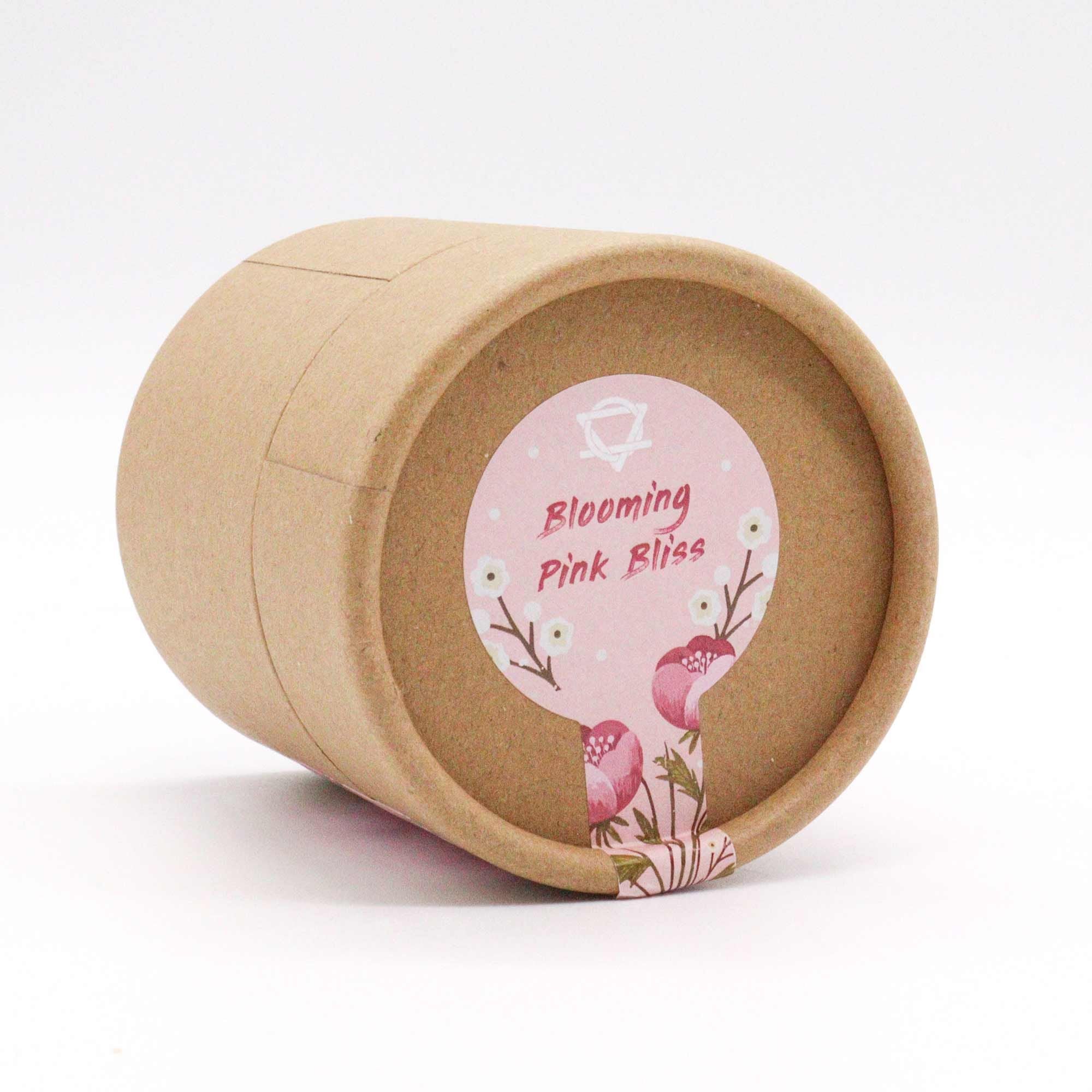 Blooming Pink Bliss - Bath bomb, sea salt & flower petals set