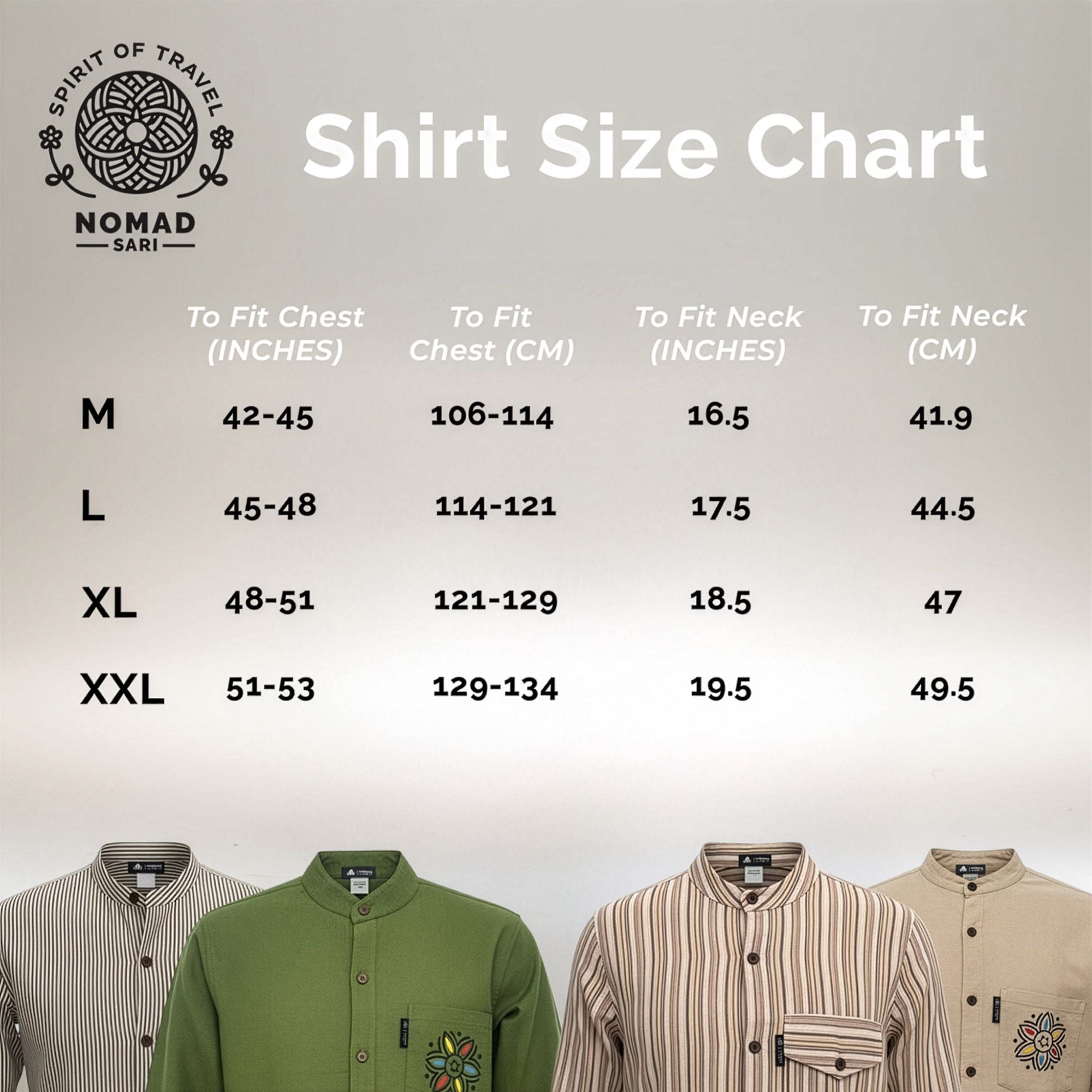 Nomad Grandad Shirt - Stone Grey Cotton