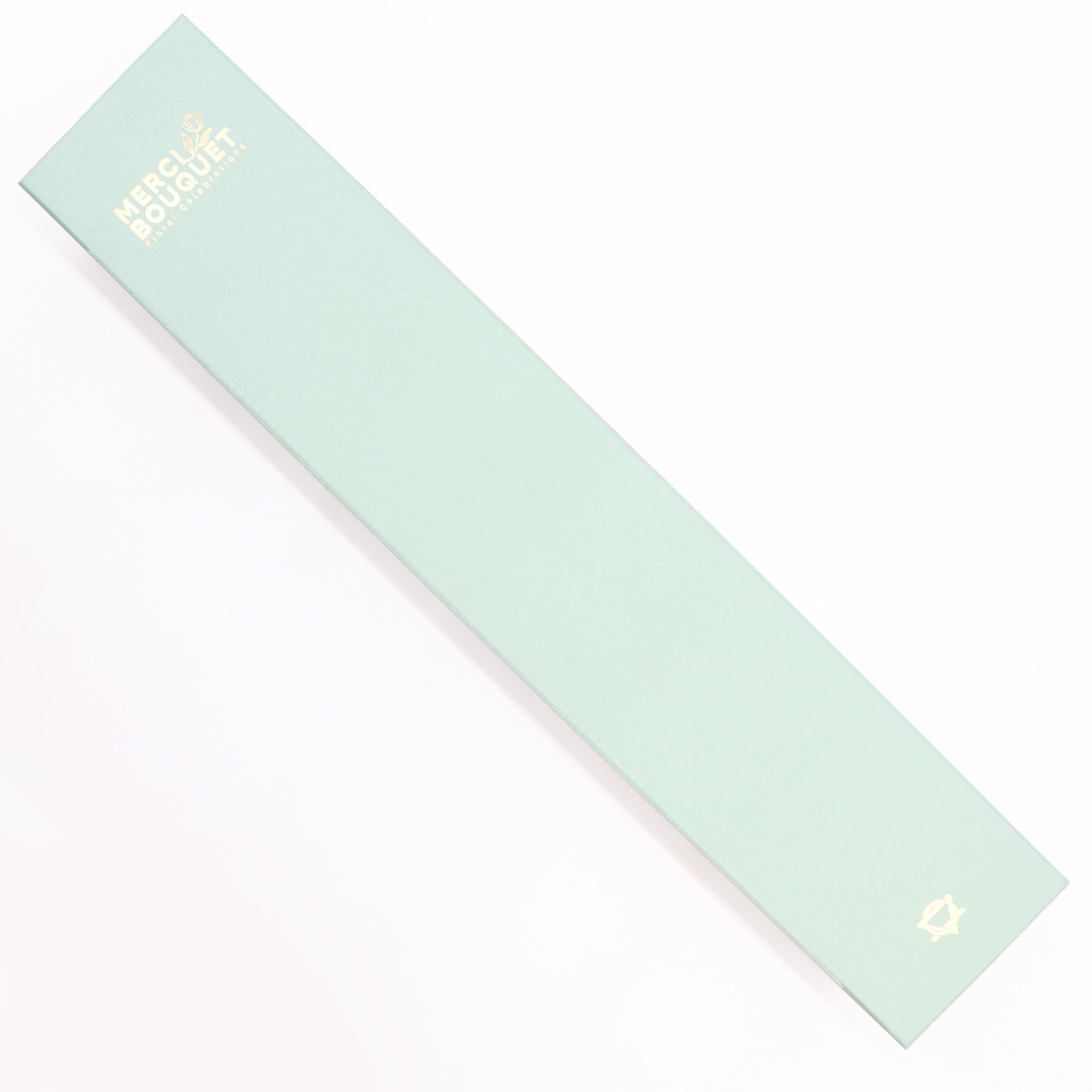Extra Long Box - Spring Celibrations - Yellow & Greens - Soap Flower Gift Round Box
