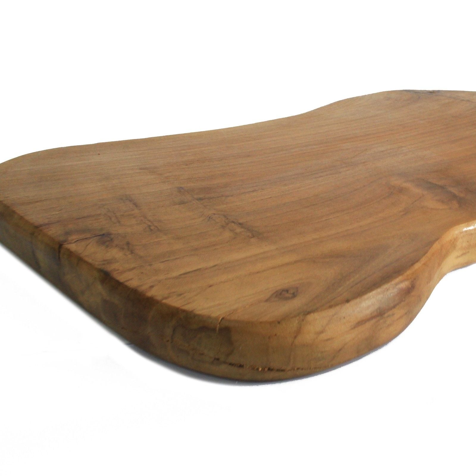 Teak Chopping Board - 50cm - Large Hand-Carved Java Teak Chopping Board
