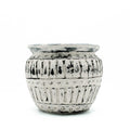 Greek Clay Plant Pot  - Cream 12cm - handmade