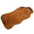 Teak Chopping Board - 50cm - Large Hand-Carved Java Teak Chopping Board