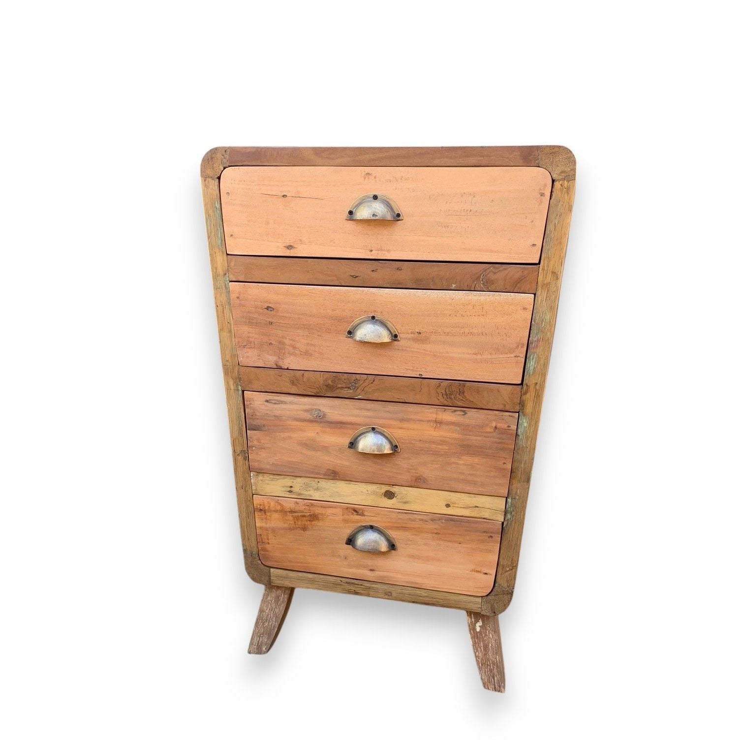 4 Drawer Storage Chest | Recycled Teak Wood – Handcrafted in Bali