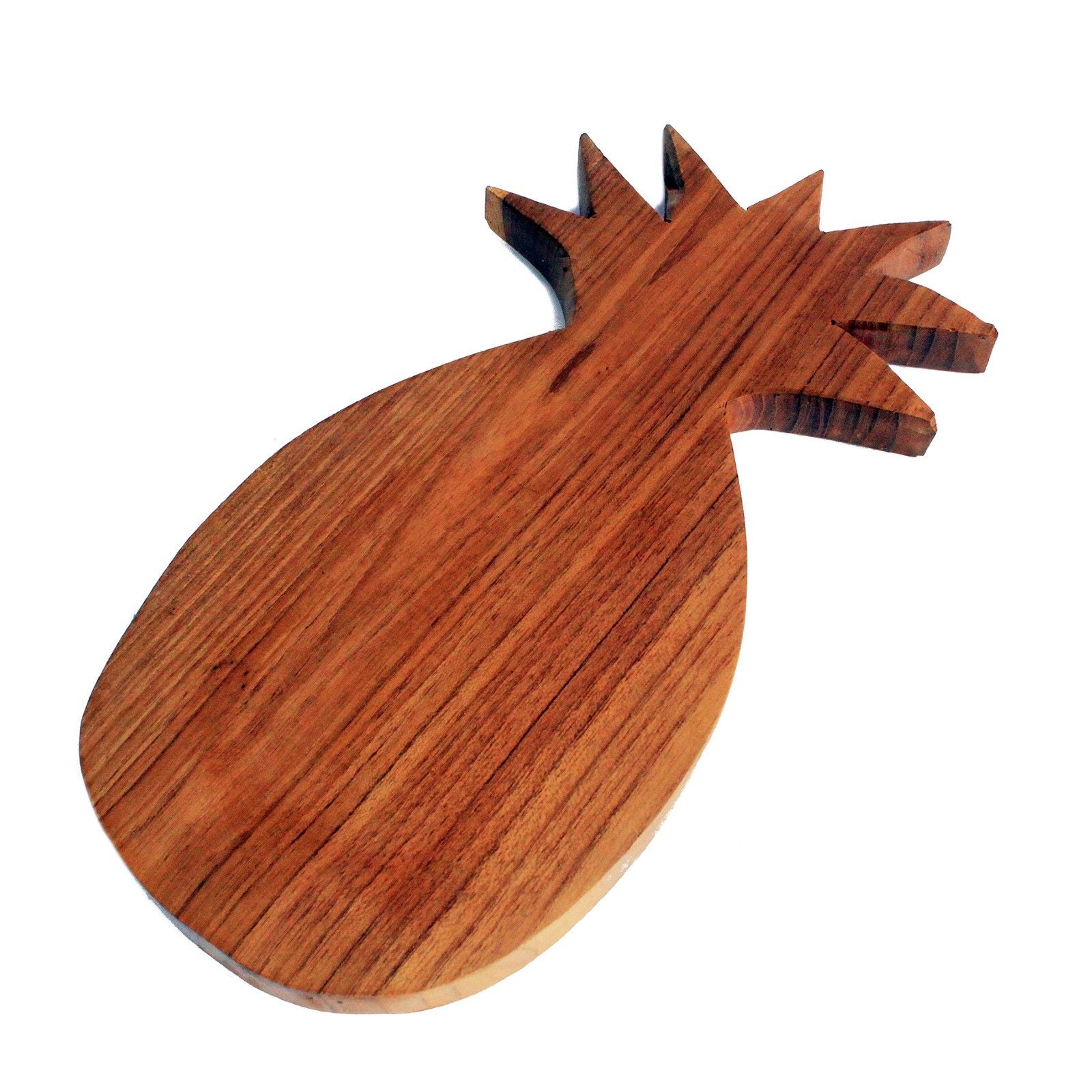 Pineapple Shaped Chopping Board- Hand-Carved Java Teak Chopping Board