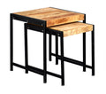 Cosmo Industrial Nest of 2 Tables 