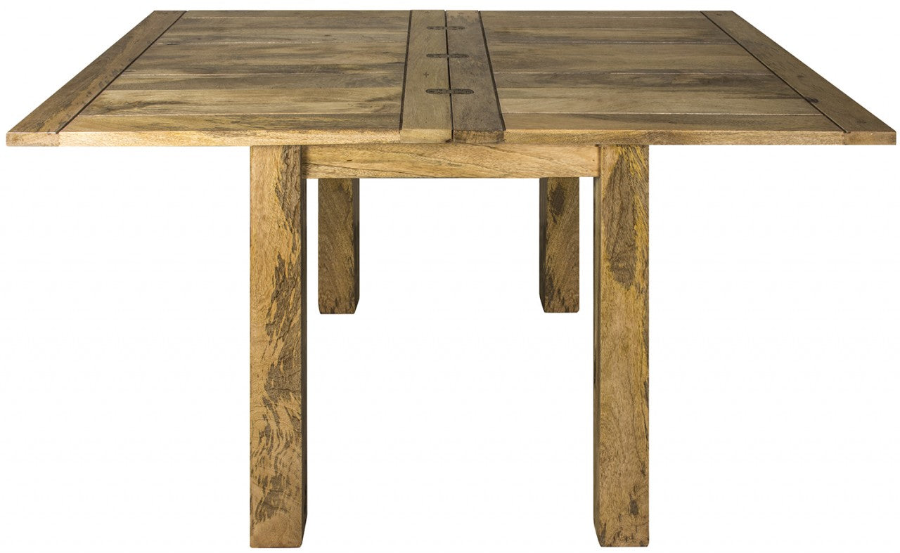 Granary Butterfly Dining Table -  Solid Wood Handcrafted Extending Table