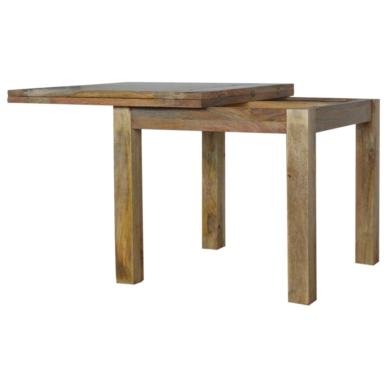 Extendable Butterfly Dining Table - Handmade Solid Wood for up to 6 people - 180cm