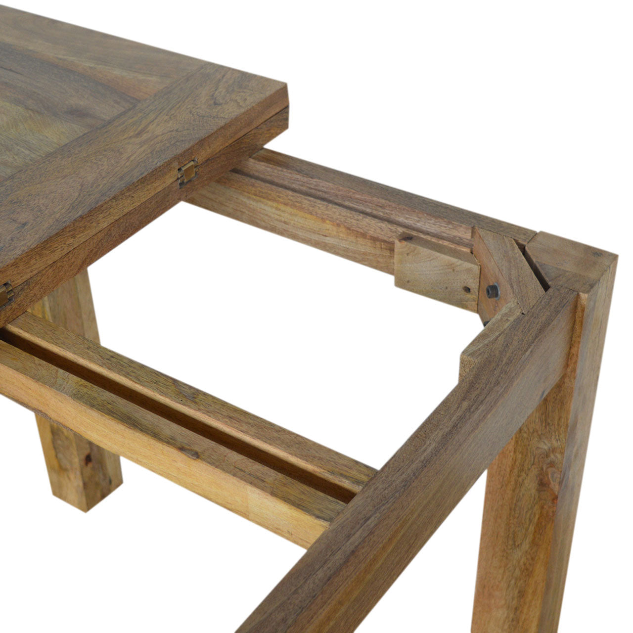 Extendable Butterfly Dining Table - Handmade Solid Wood for up to 6 people - 180cm