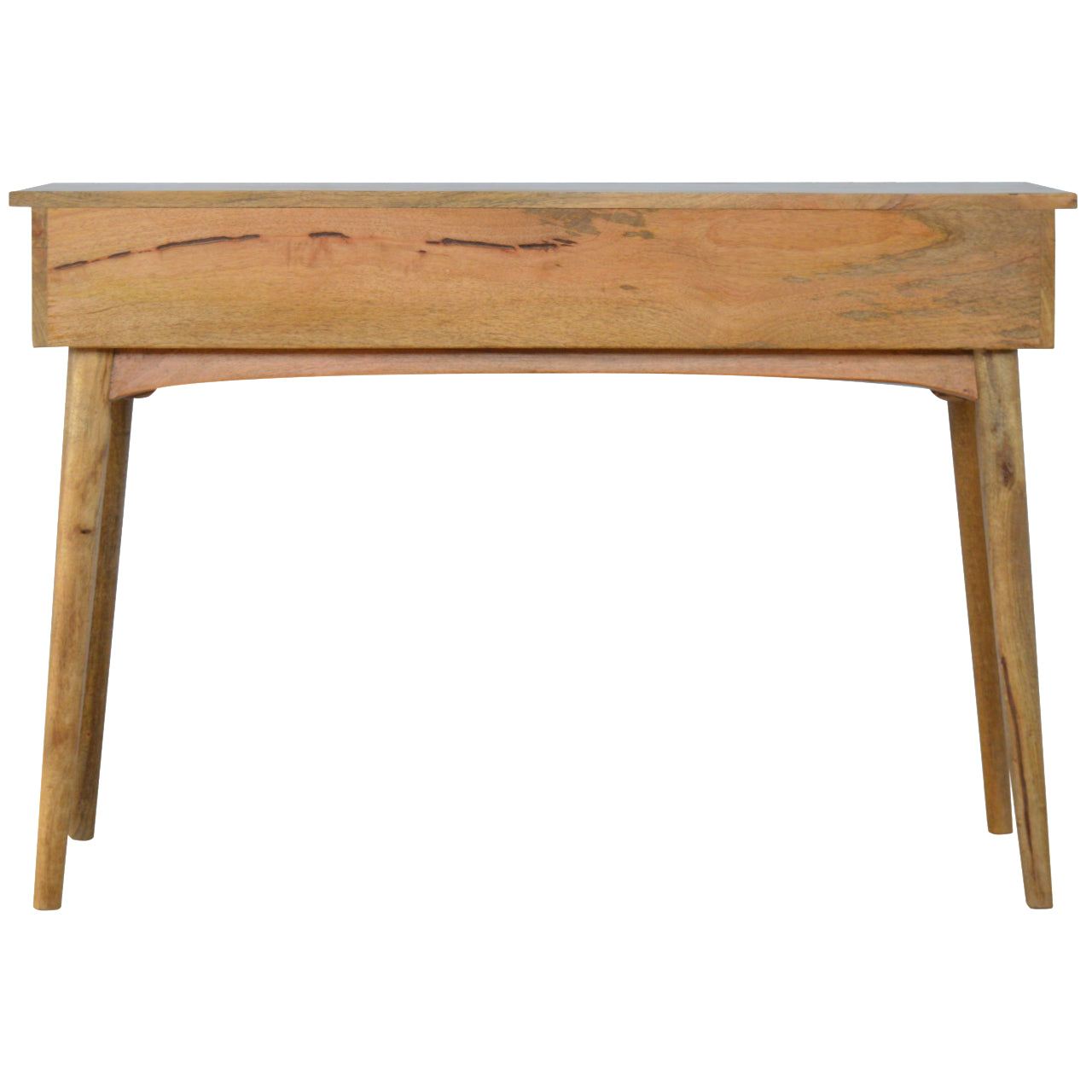 Elegant Console Table with 3 Drawers, Handmade Solid Wood, Storage