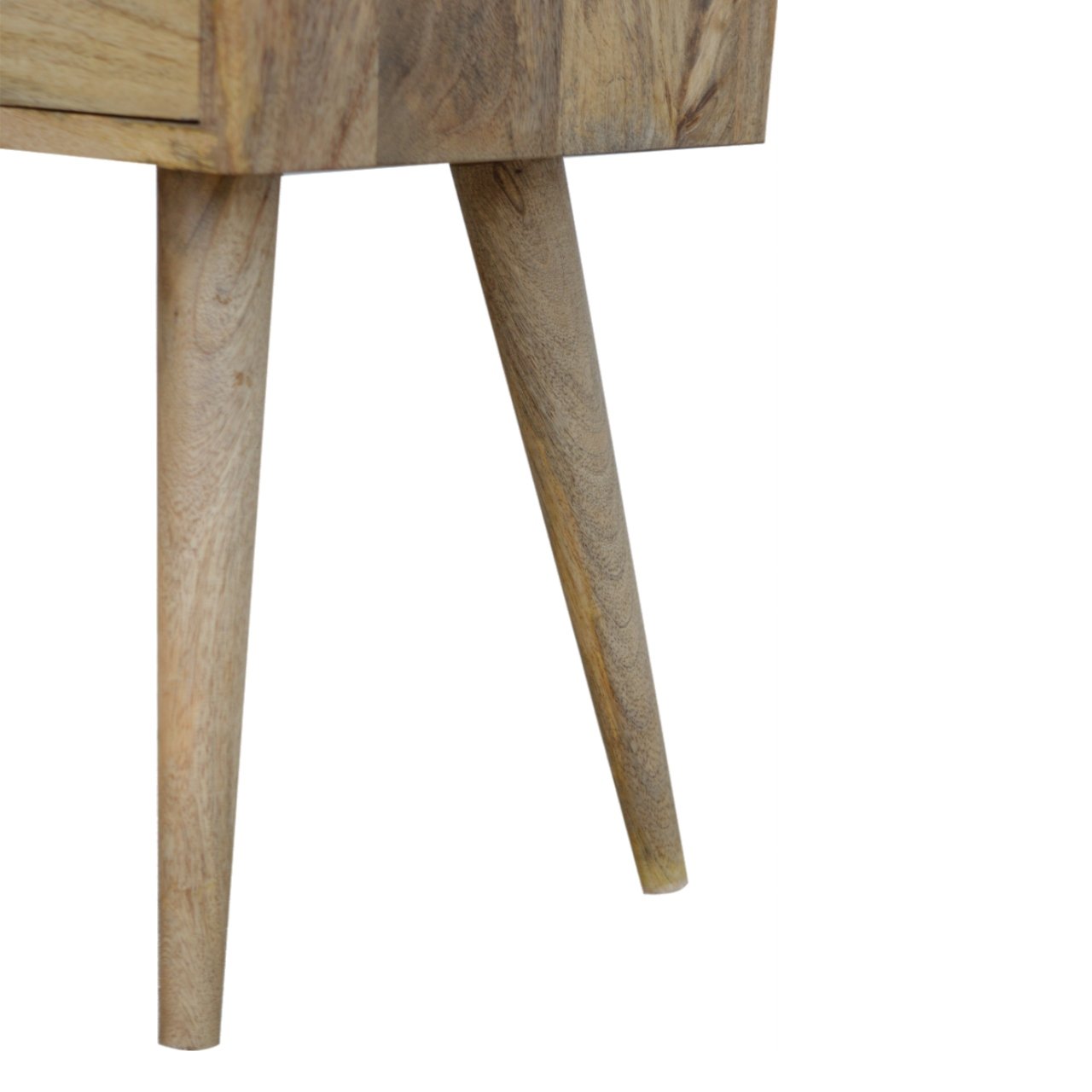 Handmade Compact Bedside with Drawer and Shelf - Handmade Solid Wood Furniture.