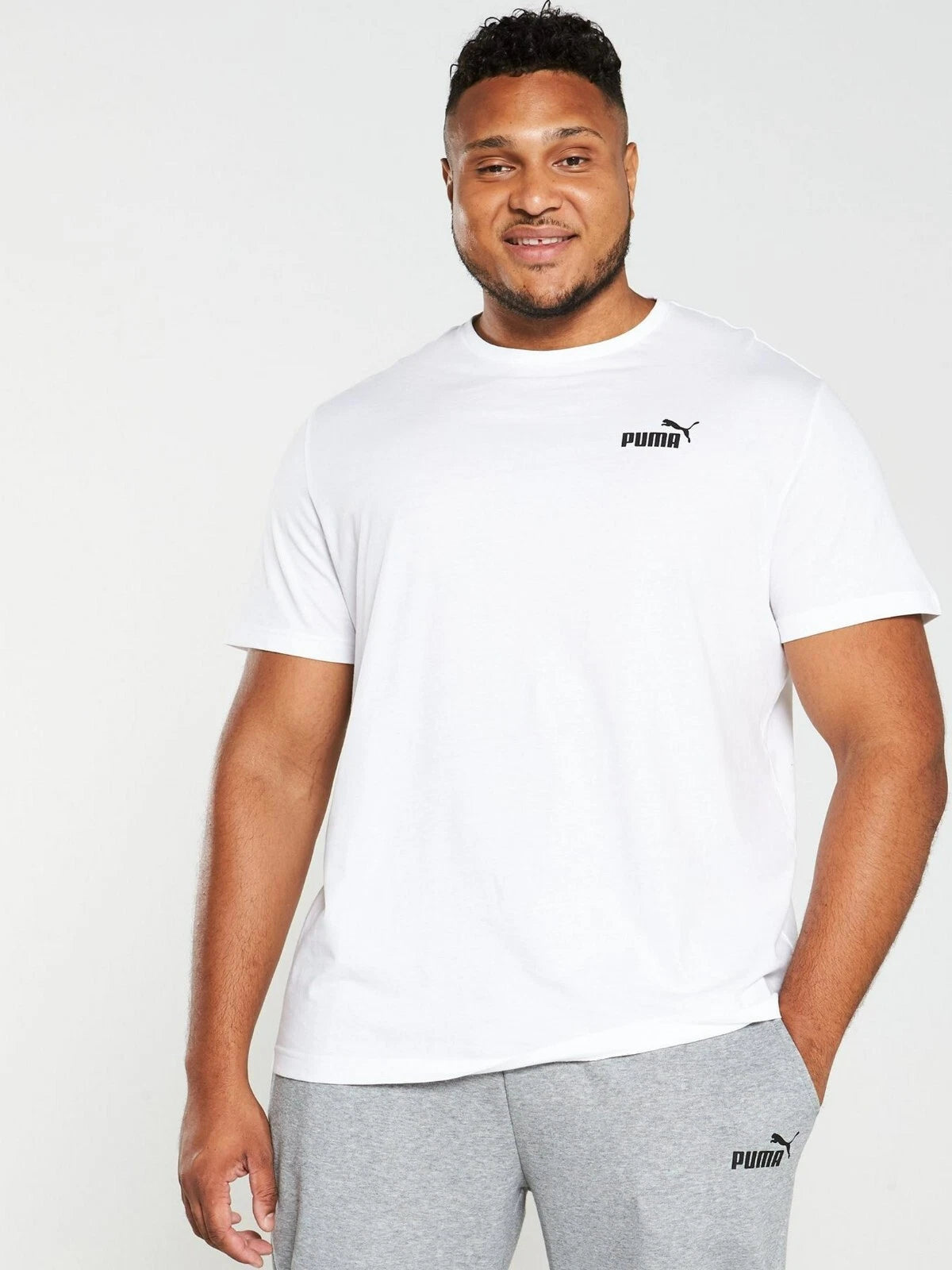 Puma Essentials Small Logo Sports T-Shirt White 3XL XXXL