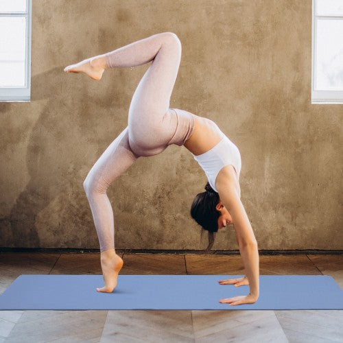 Kono TPE Non - slip Classic Yoga Mat - Blue